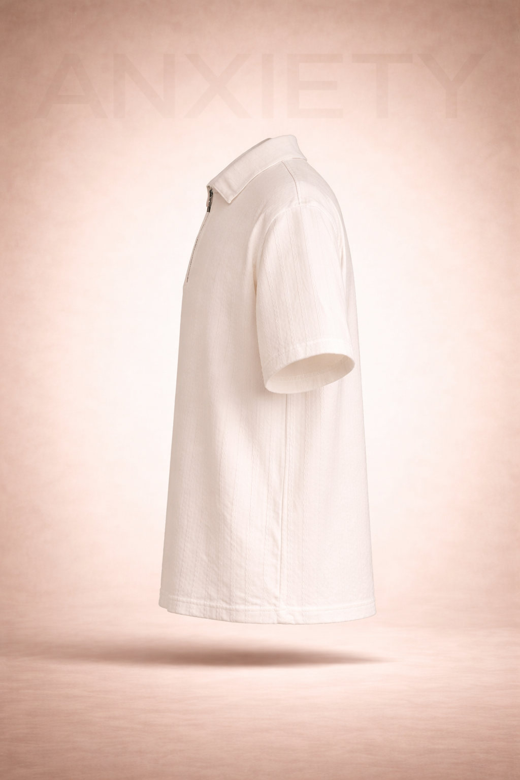 Polo Collar Zip Shirt