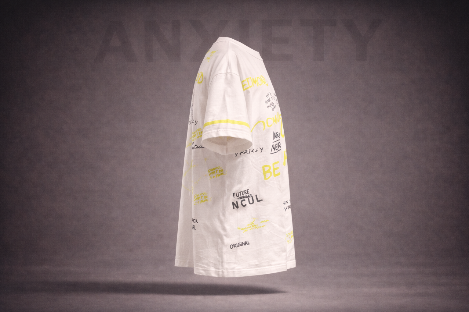 Graffiti Print Print T-Shirt