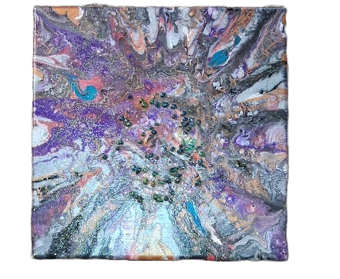 Vibrant Abstract Digital Painting