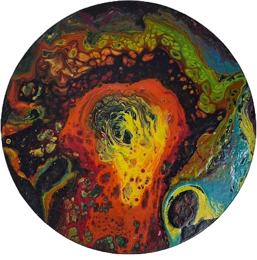 Cosmic Vortex Digital Art