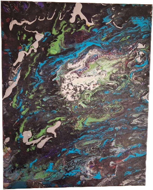 Galaxy Vortex Digital Art