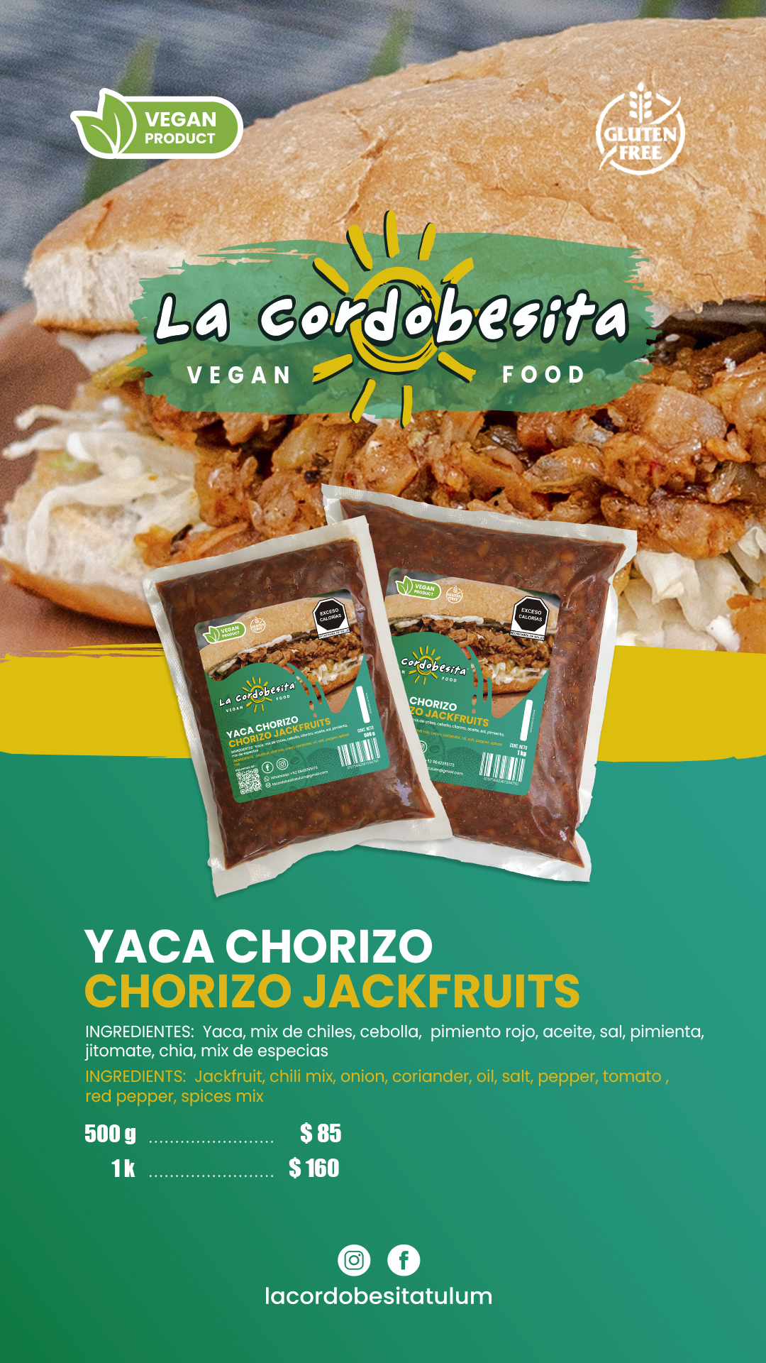 Jackfruit Chorizo