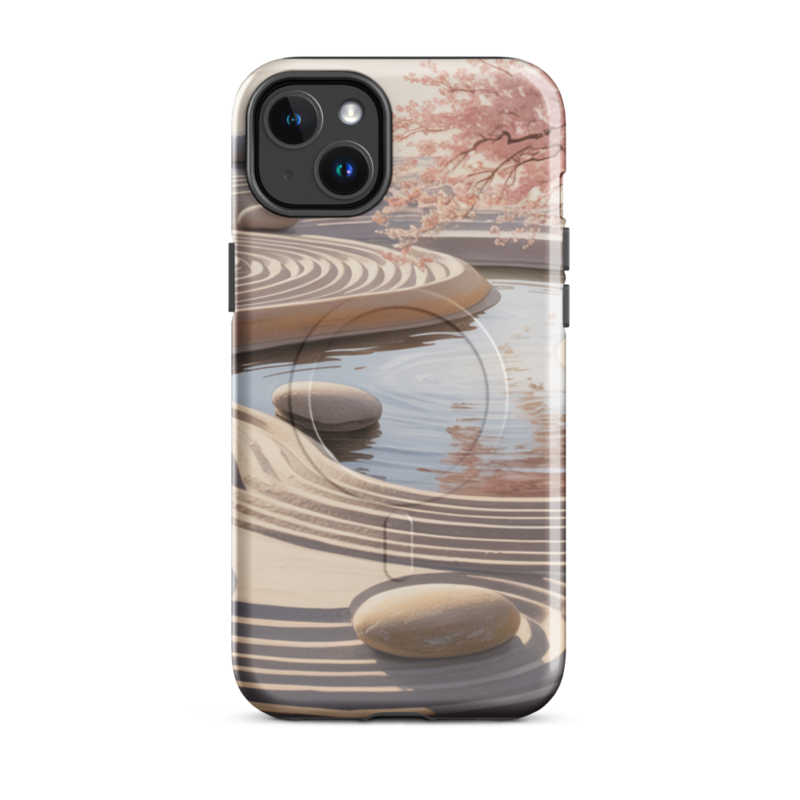 MagSafe® tough case for iPhone® - Peaceful Lagoon