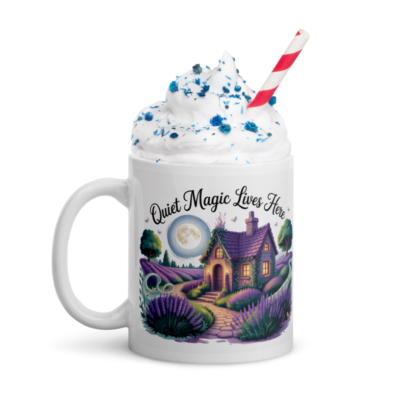"Magic Lives Here" - glossy mug