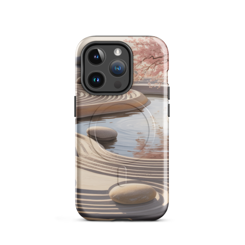 MagSafe® tough case for iPhone® - Peaceful Lagoon