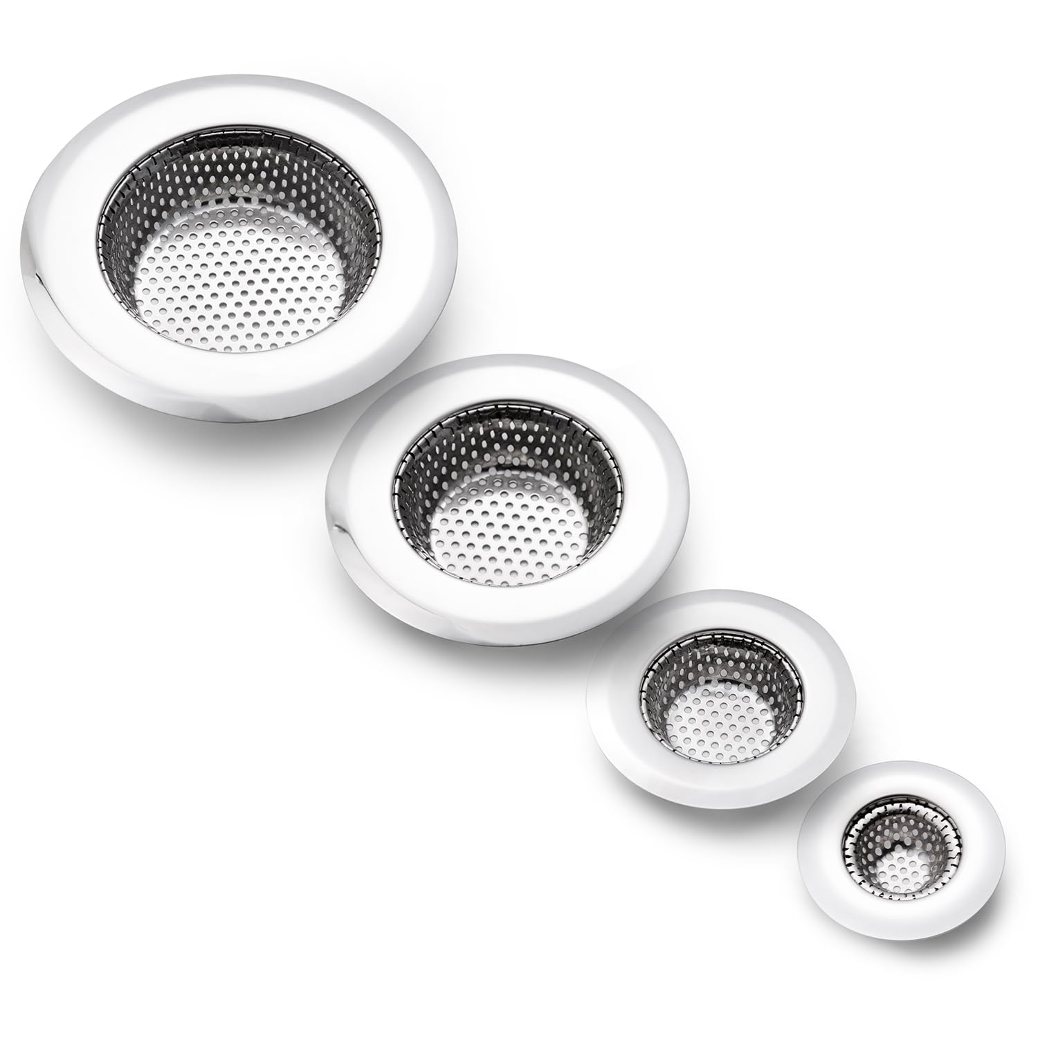 Stainless Steel Sink Strainer Set