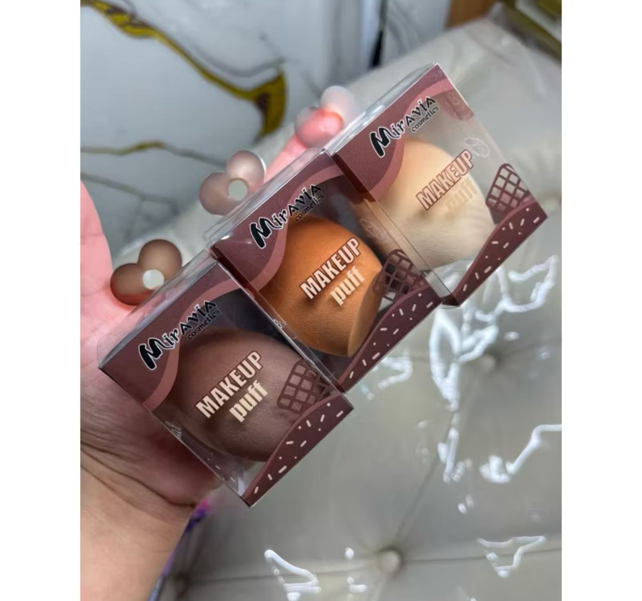 Kit Esponjas de Maquiagem