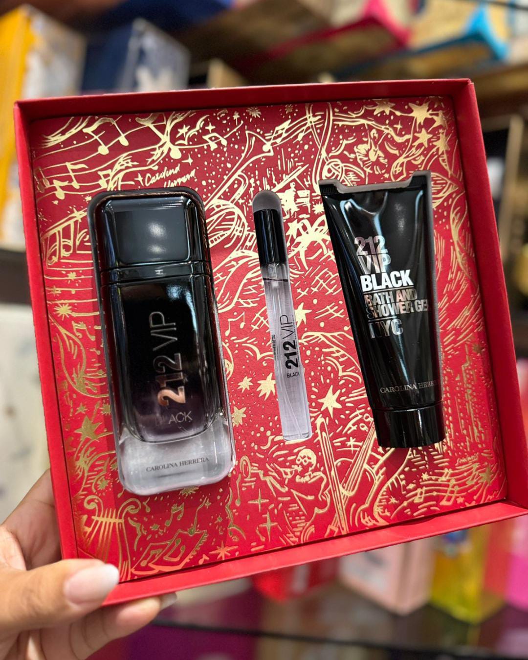 Kit Perfume 212 VIP Black