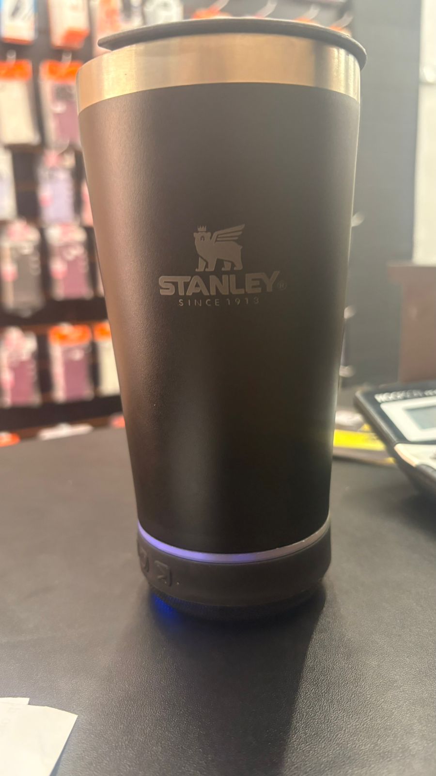 Copo Stanley Rosa com som 