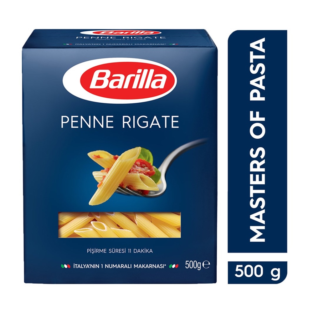 Barilla Penne Rigate Makarna 500g