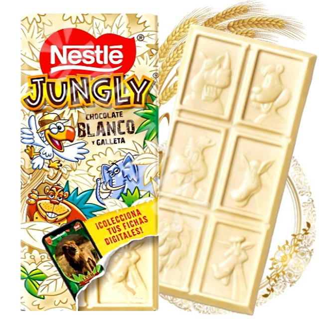 Nestlé Jungly Beyaz Çikolata ve Bisküvi