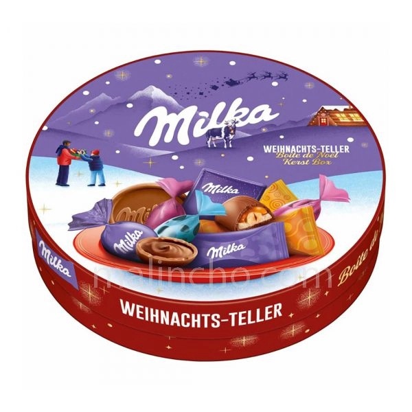 Milka Weihnachts-Teller Çikolata Kutusu