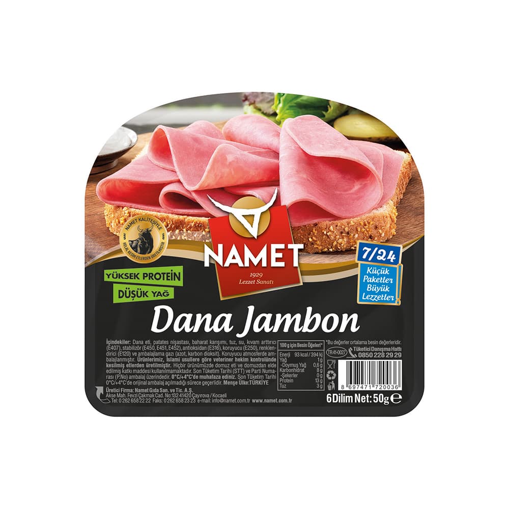 Namet Dana Jambon 50g