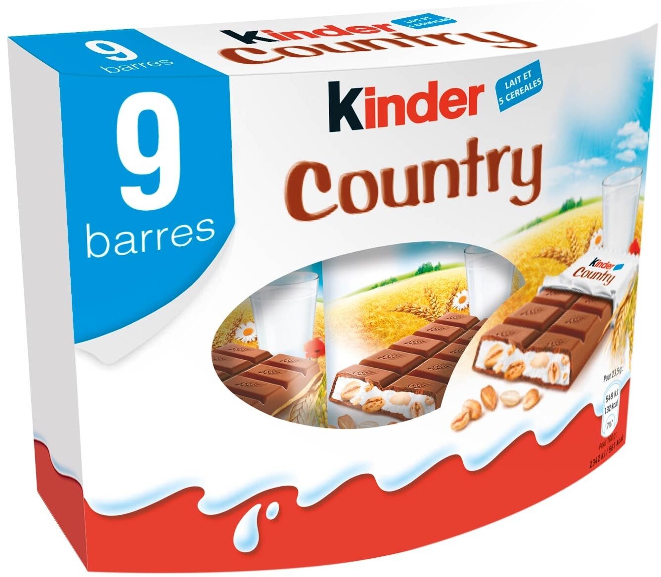 Kinder Country 9'lu Bar