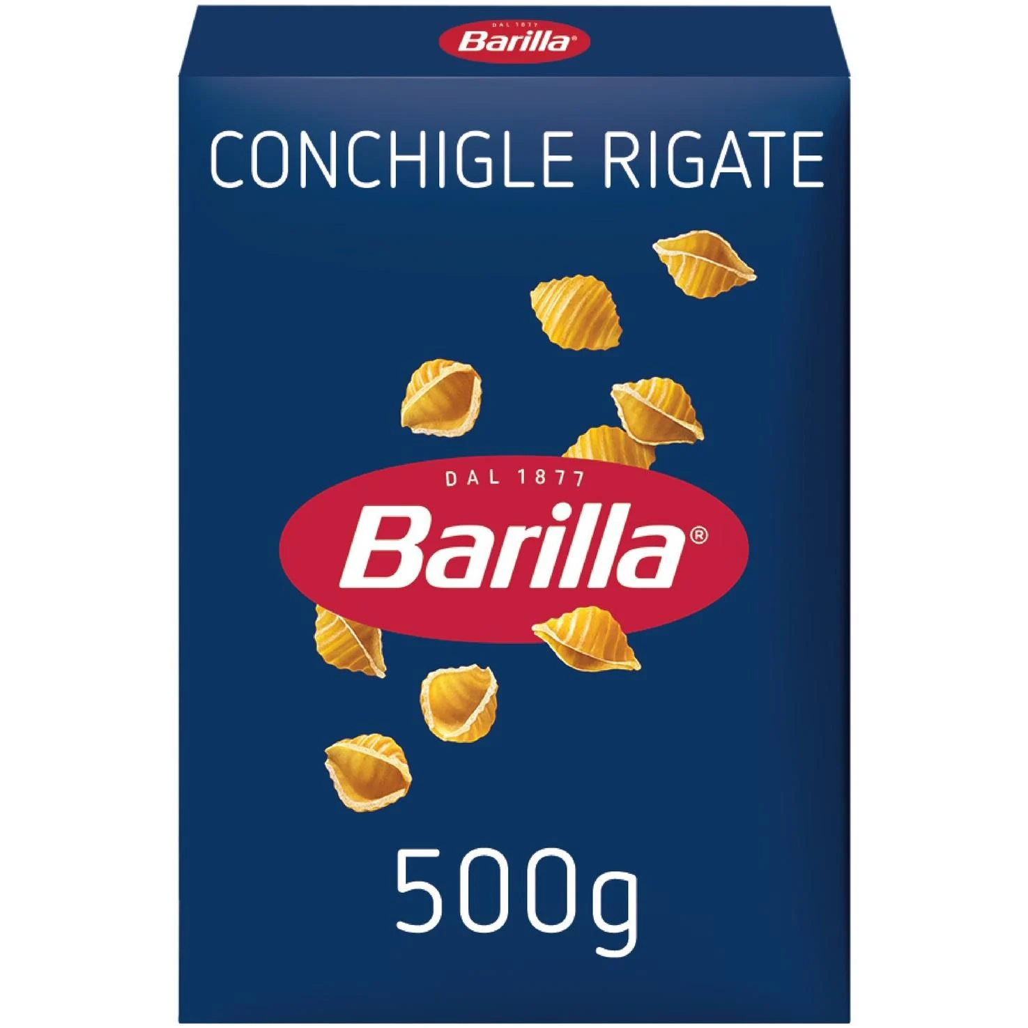 Barilla Conchiglie Rigate Makarna 500g