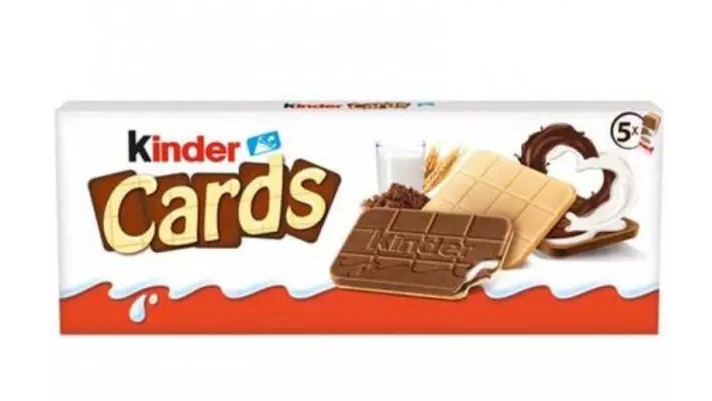 Kinder Cards 5'li Bisküvi