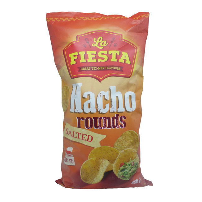 La Fiesta Nacho Rounds Salted 150g