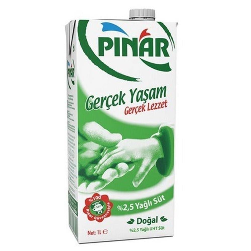 Pınar %2,5 Yağlı Süt 1 L