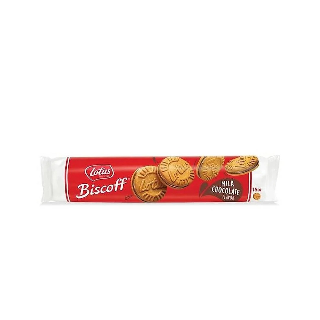 Lotus Biscoff Sütlü Çikolatalı Bisküvi