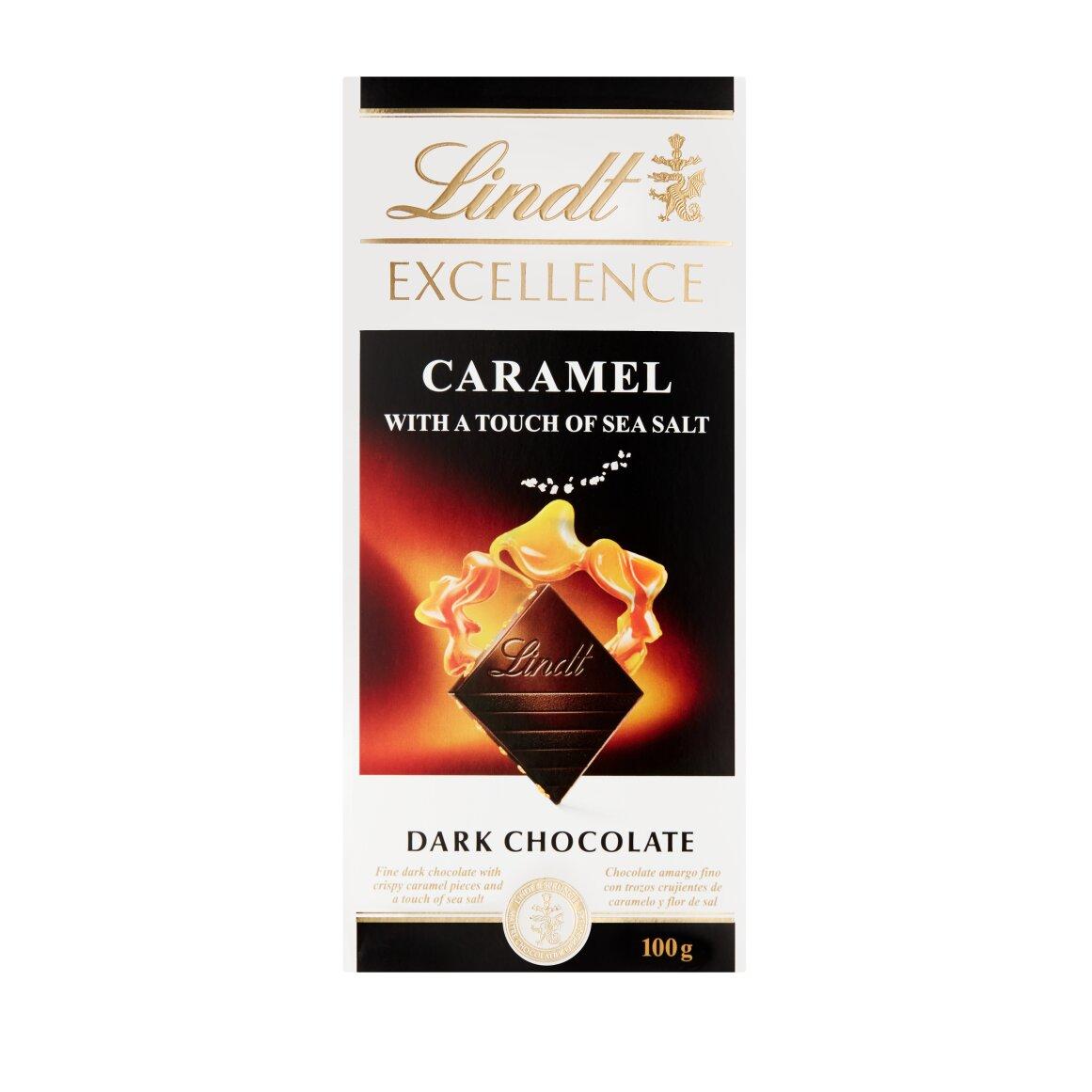 Lindt Excellence Deniz Tuzlu Karamelli Bitter Çikolata