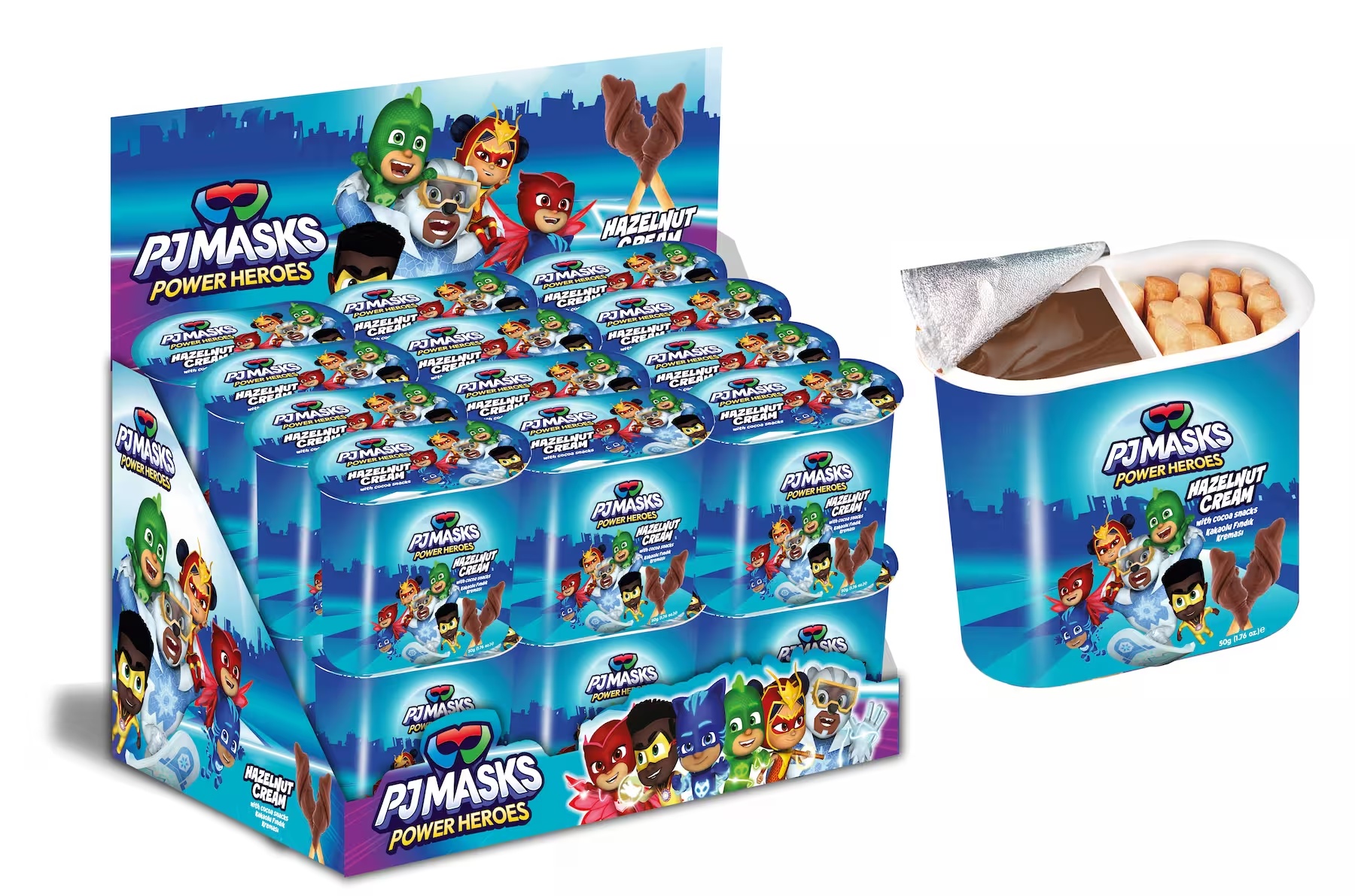 PJ Masks Power Heroes Fındıklı Kremalı Atıştırmalık
