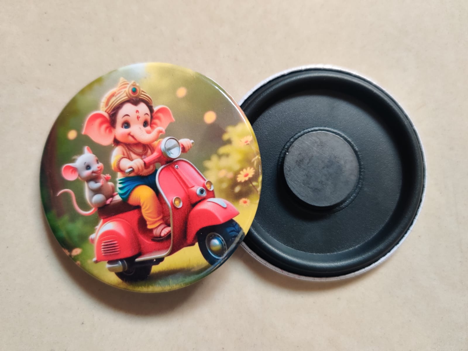 Fridge Magnet 55mm round shape