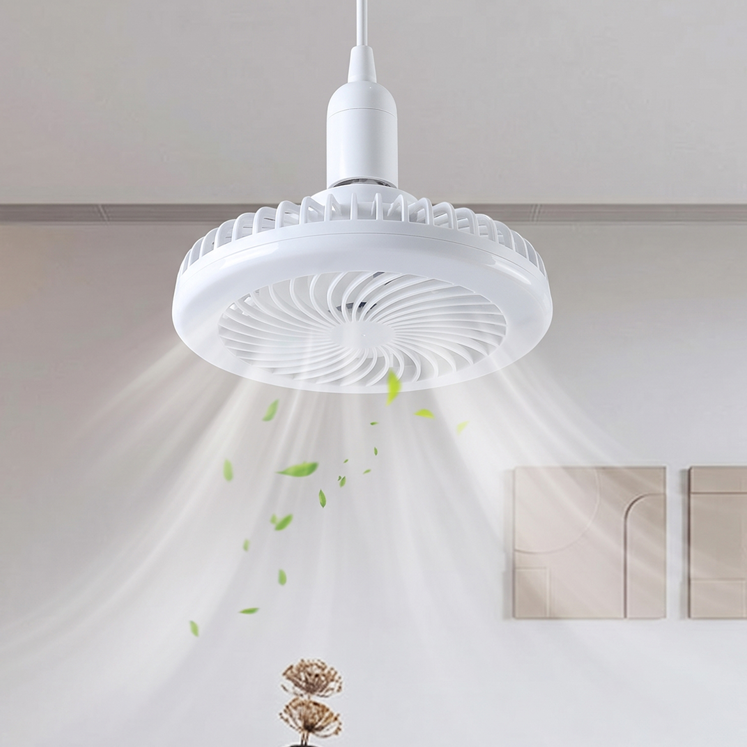 Smart Ceiling Fan with LED Light