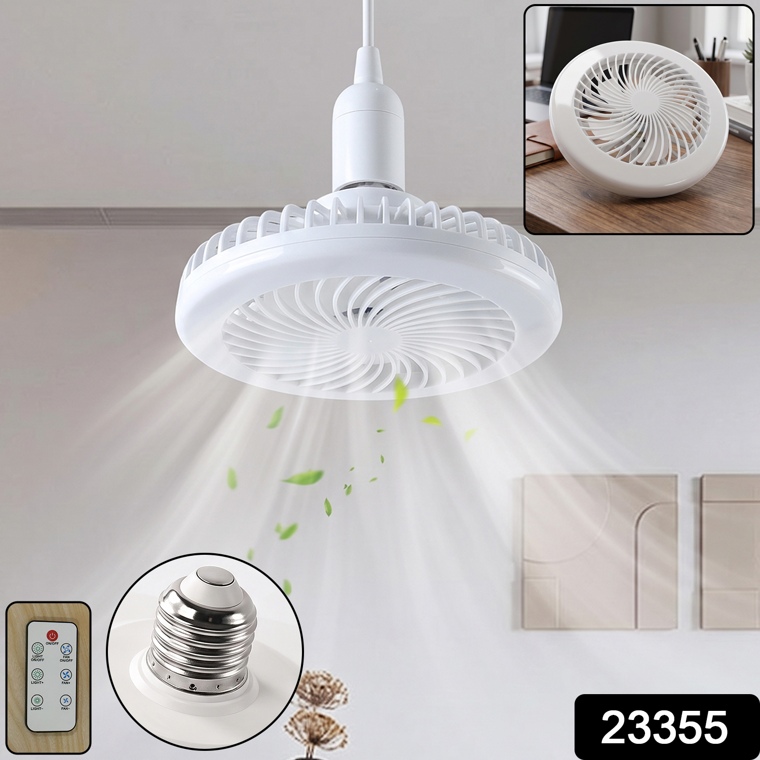 Smart Ceiling Fan with LED Light