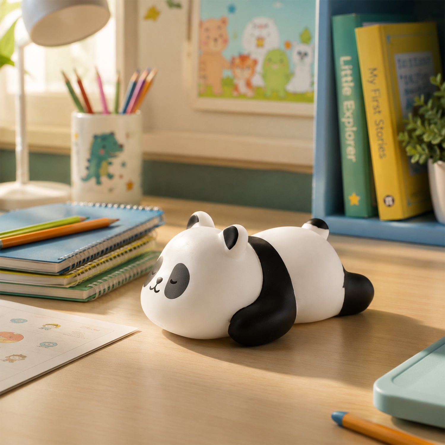 Sleepy Panda Digital Art