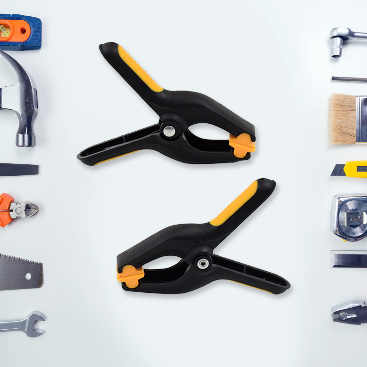 Spring Clamps for Screen Repair  3-inch Heavy Duty (2 Pc) | Wagtail
