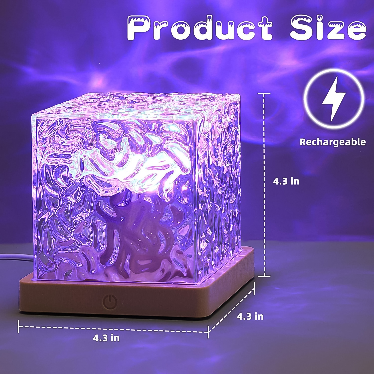 Ocean Wave Projector Lamp  Remote Control LED Light | Styleva