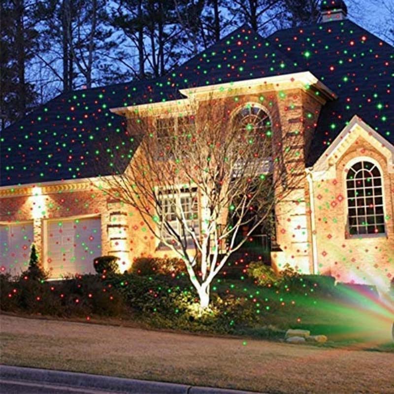 Multicolor Outdoor Laser Projector  Star Motion Light | Styleva