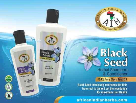 Black Seed Herbal Shampoo & Conditioner