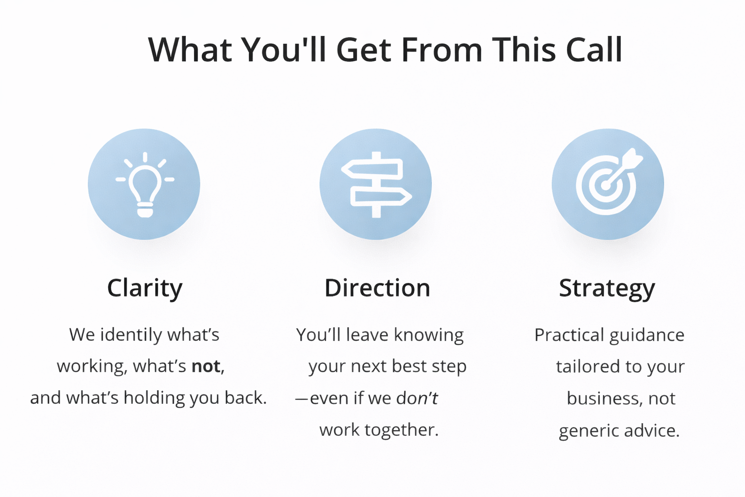 Business Clarity Call