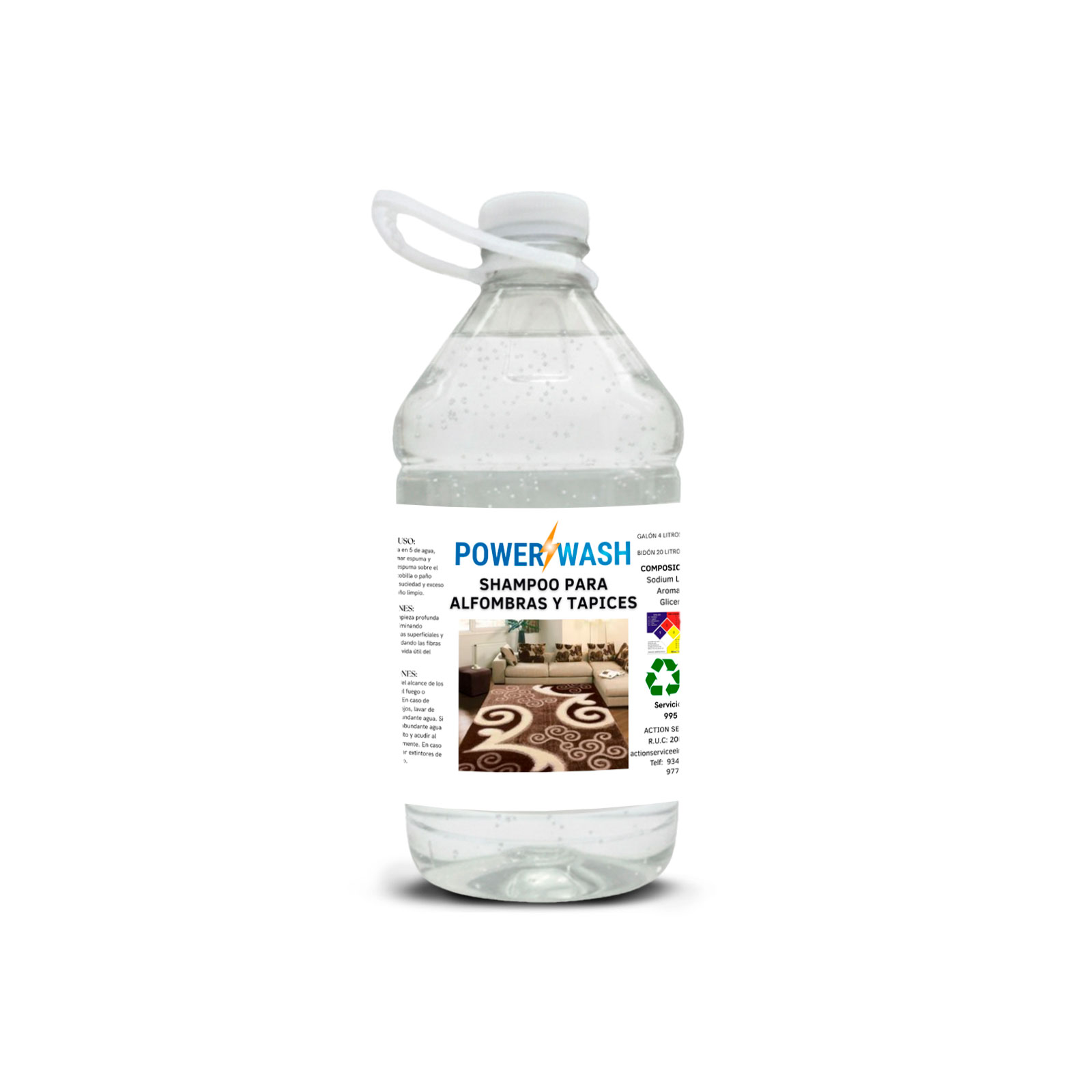 Shampoo para Alfombras y Tapices 