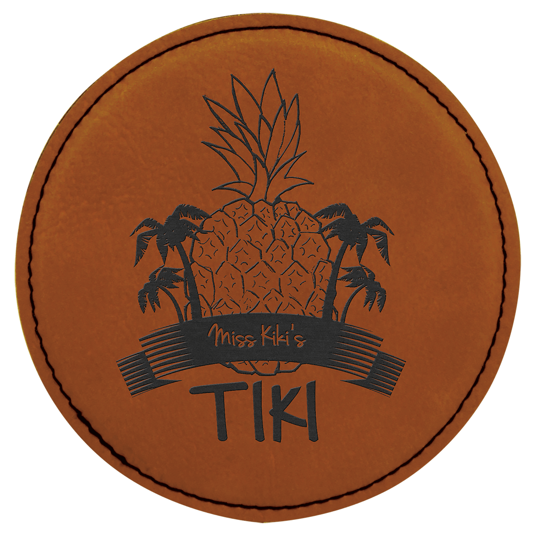 Leatherette Drink Coaster