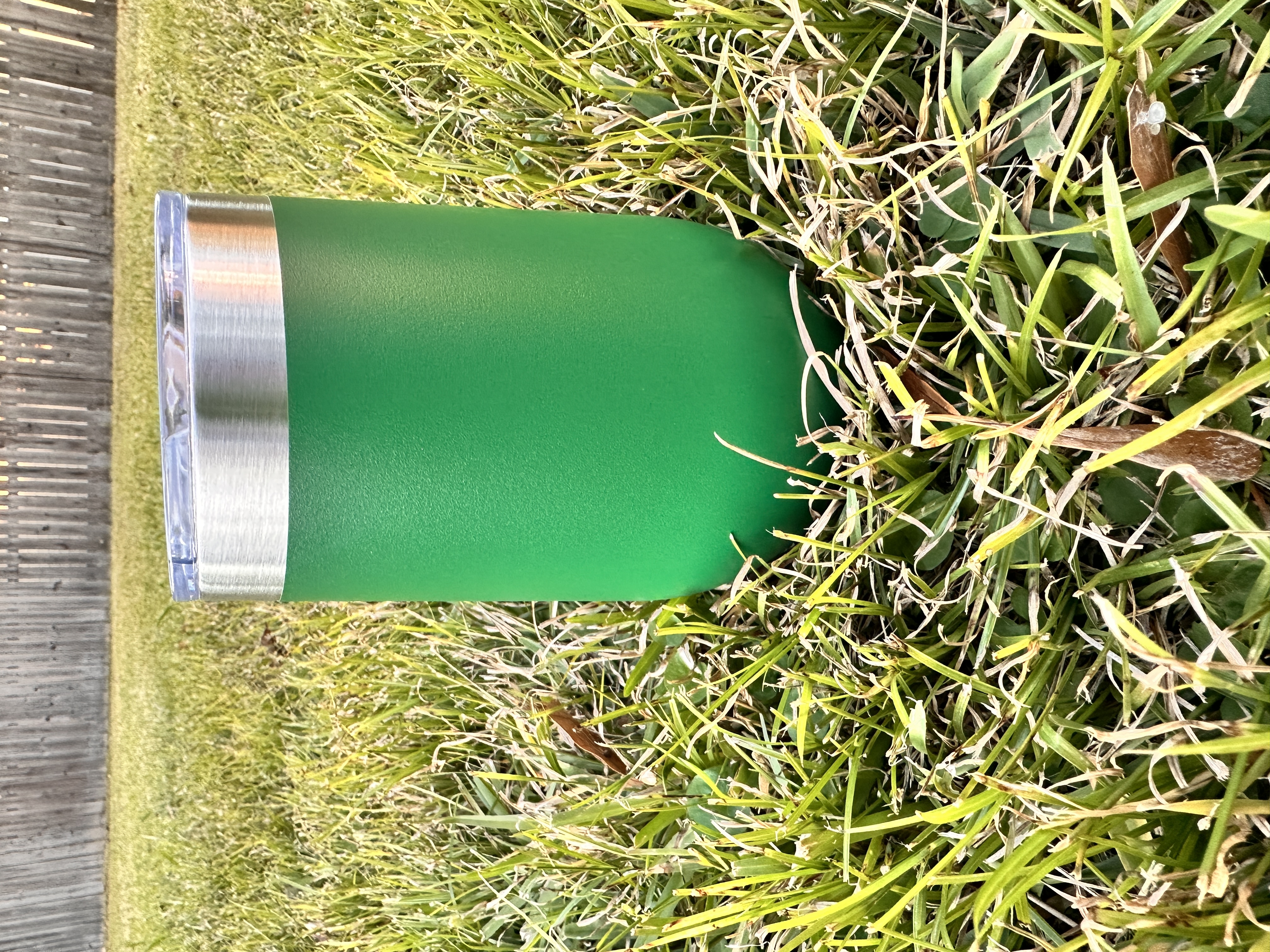 Green Stainless Steel Tumbler