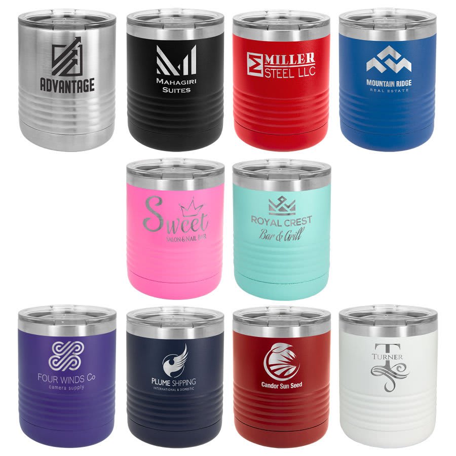 10oz Low Ball Tumblers