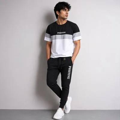 Men's Positive Colorblock Tracksuit the loot loot