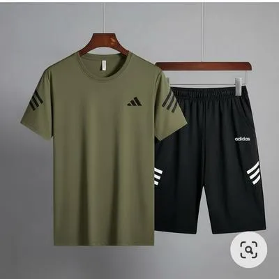 Men’s Premium Summer Track Set Olive Colour by loot loot 