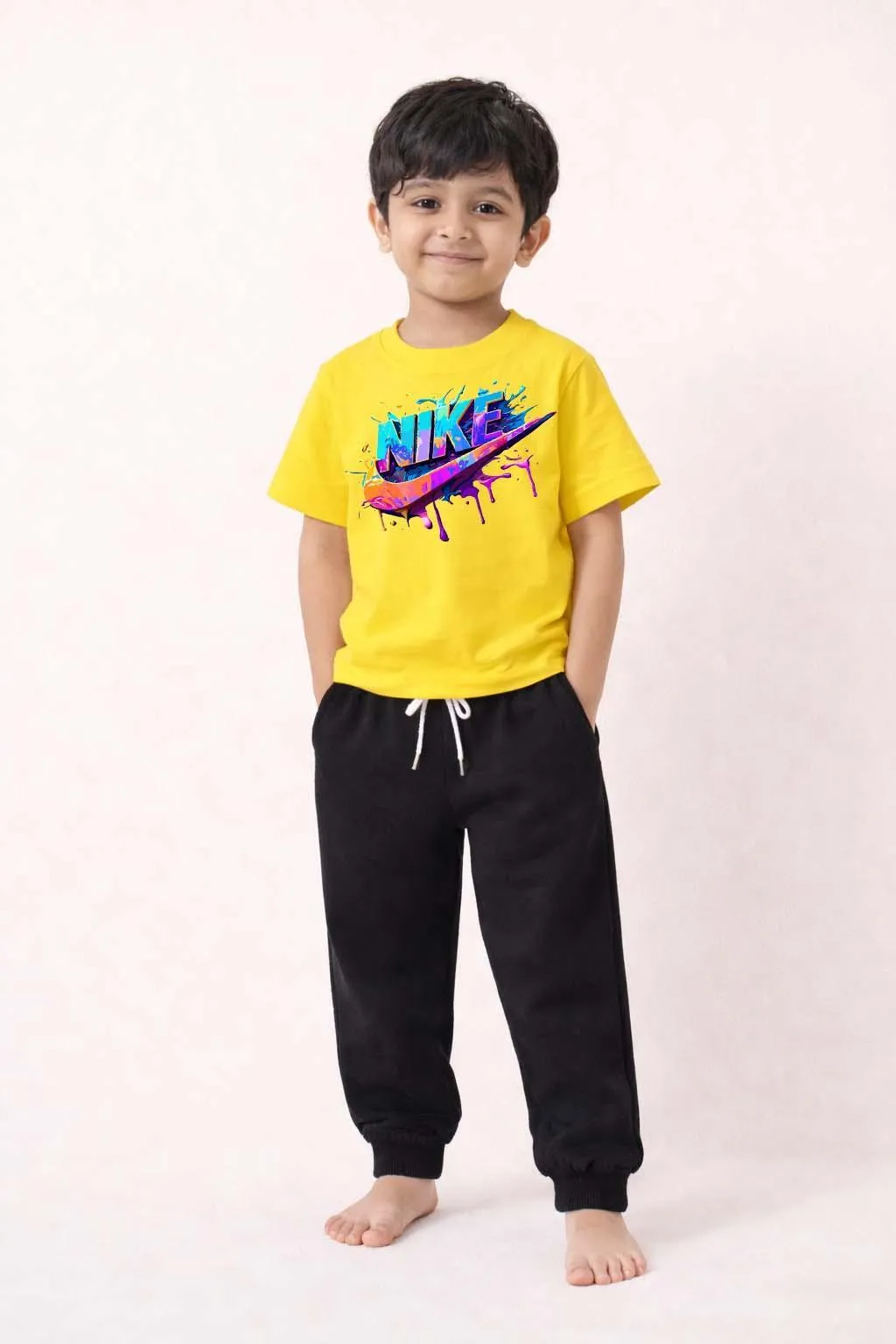 Kids' Graphic T-Shirt & Pants Set