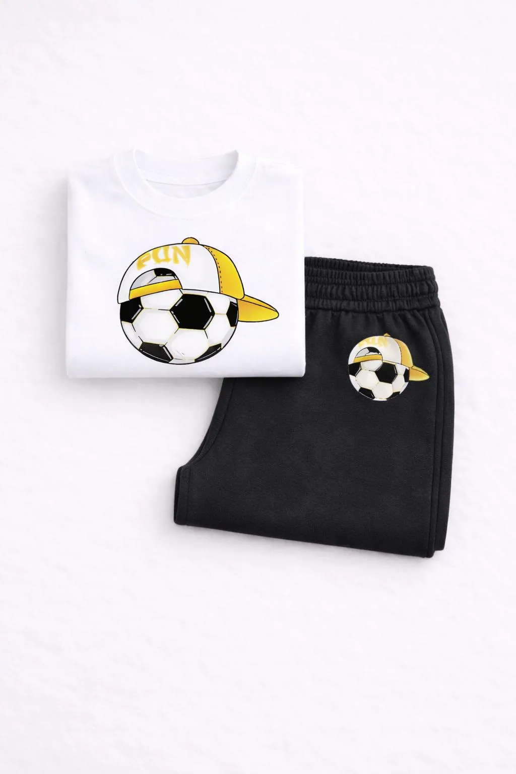 Soccer Style Toddler Outfit