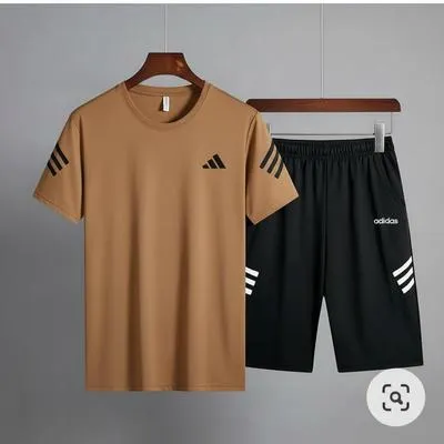 Men’s Premium Summer Track Set BROWN COLOUR