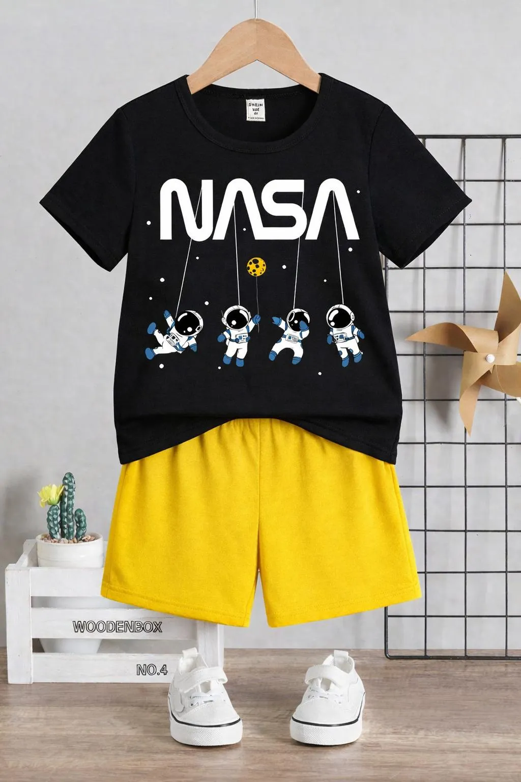 NASA Kids Astronaut T-shirt & Shorts Set
