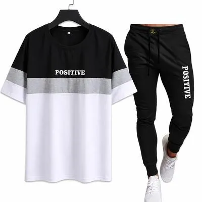Men's Positive Colorblock Tracksuit the loot loot