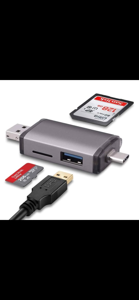 3-in-1 USB Multi Card Reader