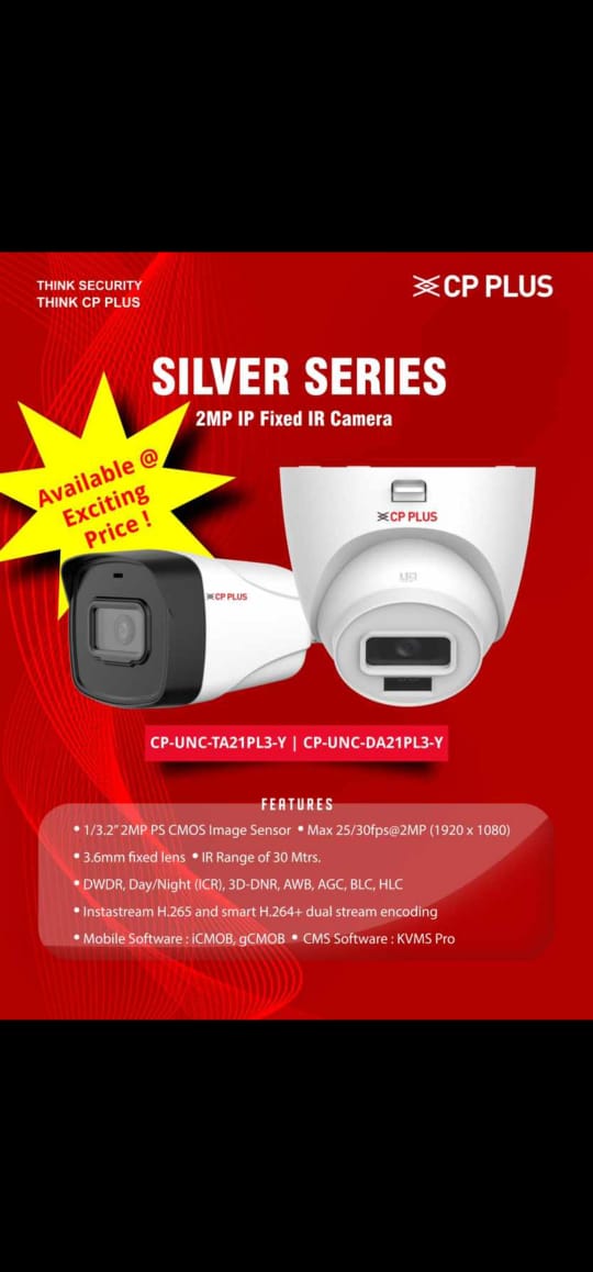 CP Plus Silver Series 2MP IR Camera