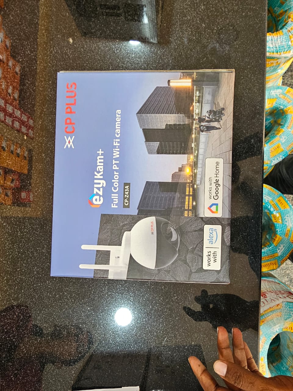 EzyKam+ Full Color PT Wi-Fi Camera