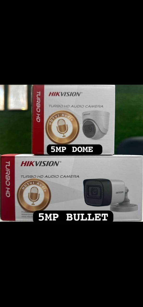 Hikvision 5MP Turbo HD Audio Camera