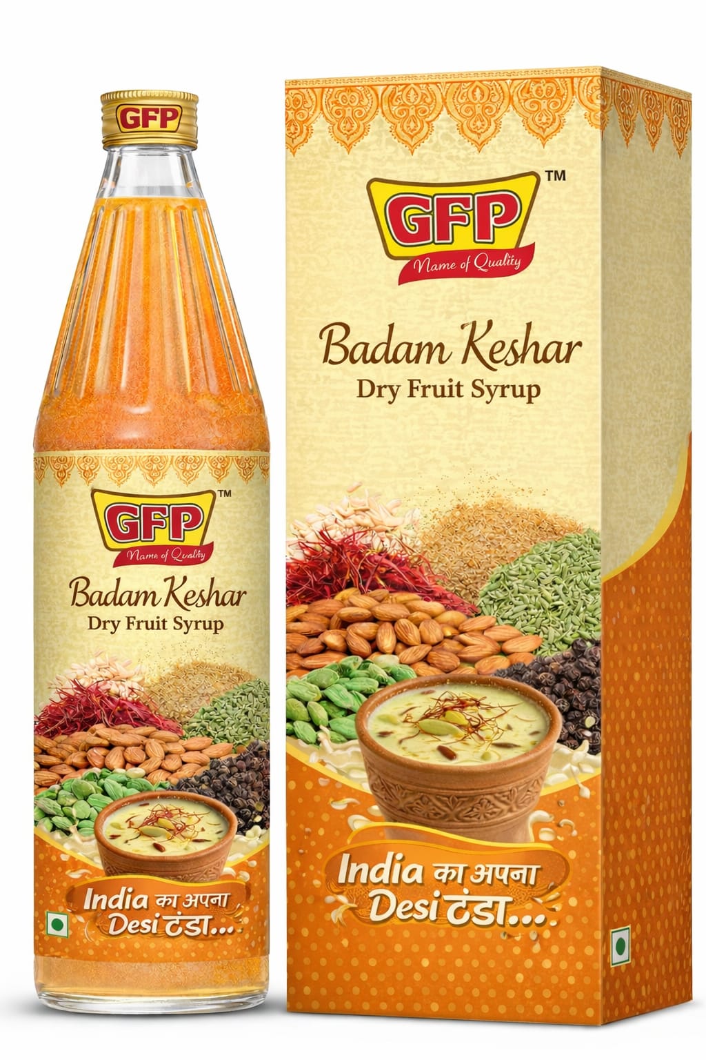 Badam Keshar Dry Fruit Syrup